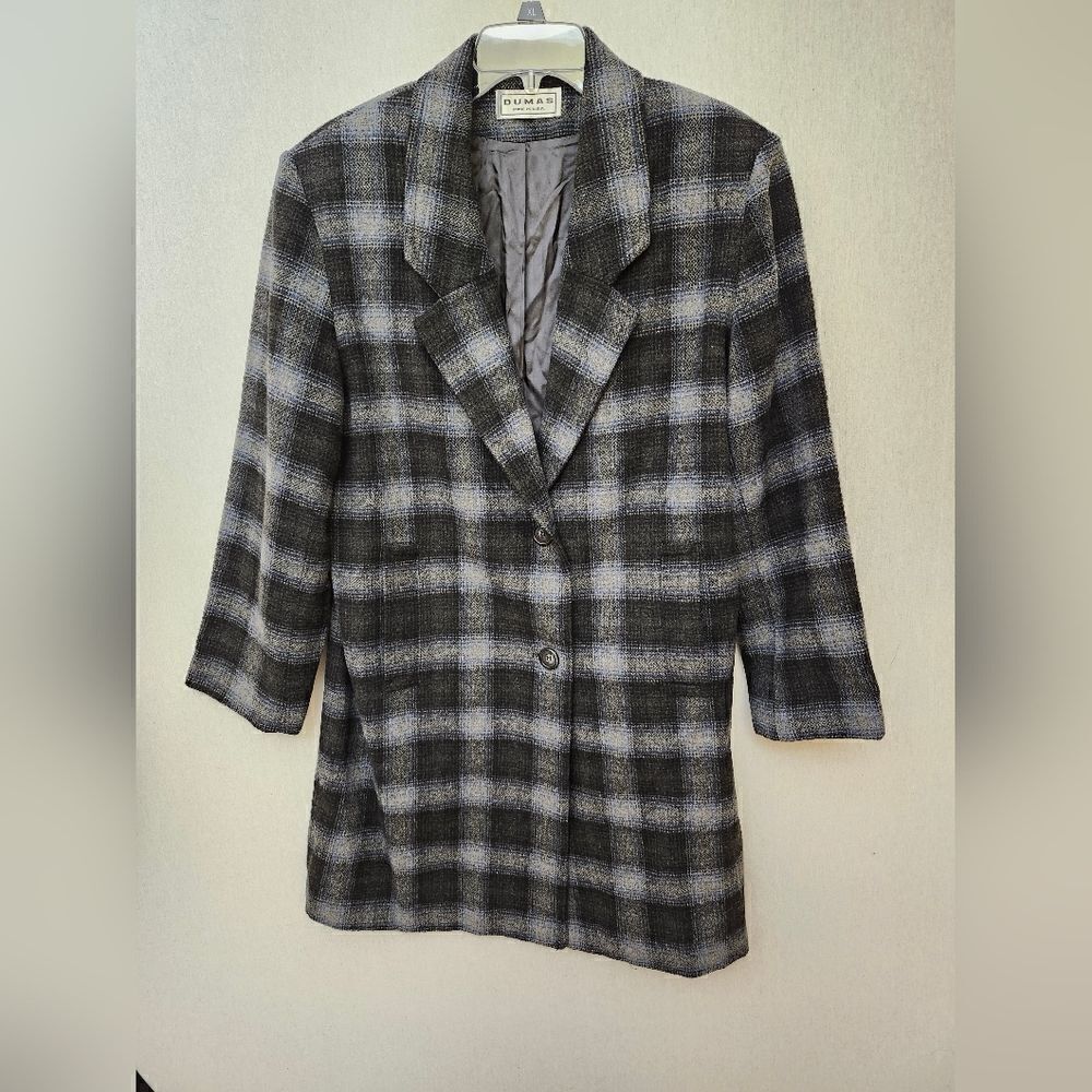 DUMAS made in USA Boho vintage wool blazer‎
